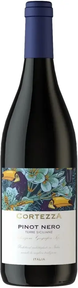 Вино Cortezza Pinot Nero, Terre Siciliane IGТ, 2022, 0.75 л