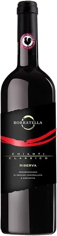 Вино Borratella Chianti Classico Riserva DOCG, 2017, 0.75 л