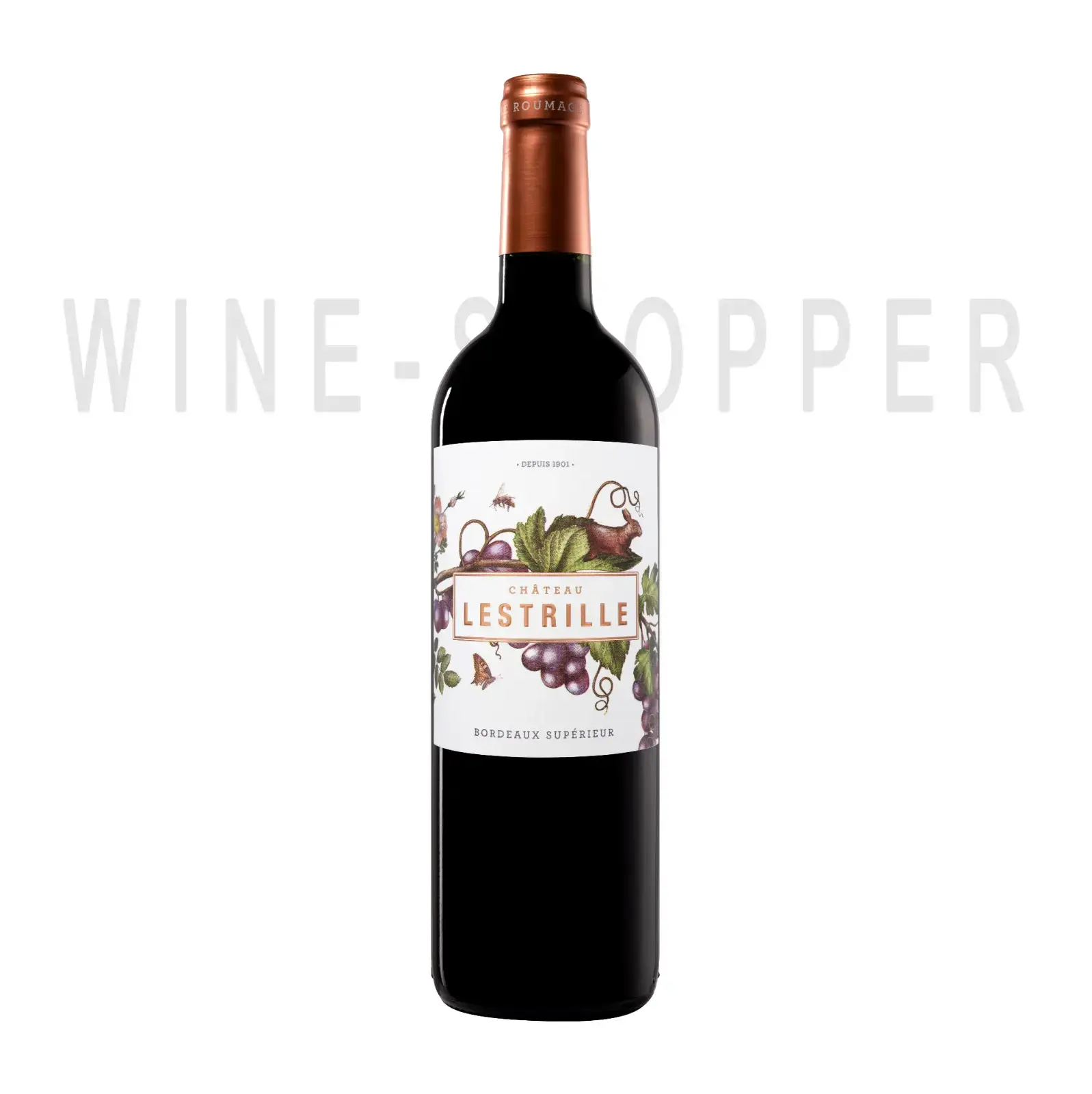 Вино Chateau Lestrille Bordeaux Superieur AOC 0.75 л