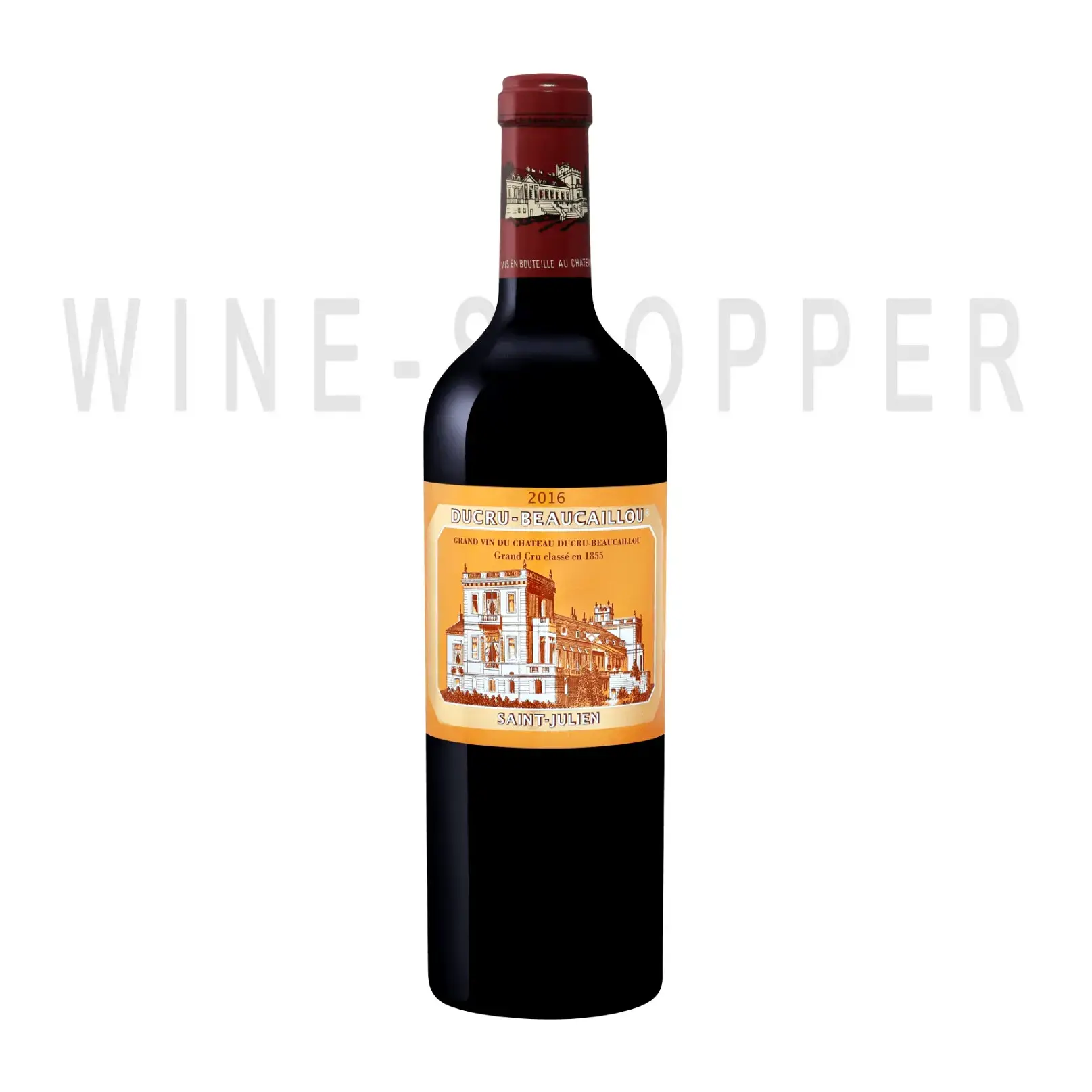 Вино Chateau Ducru-Beaucaillou Saint-Julien AOC 2-eme Grand Cru Classe 2016 0.75 л