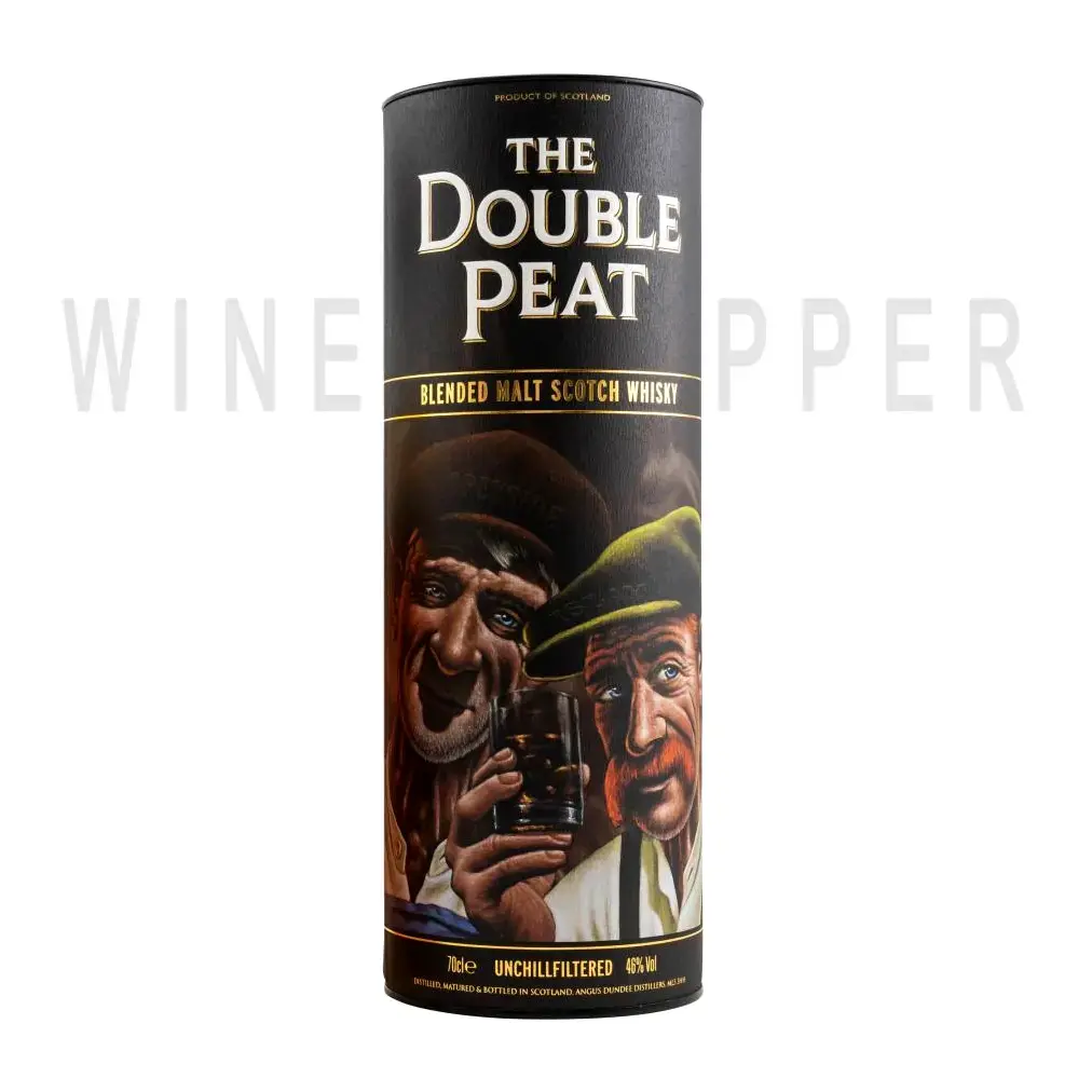 Виски The Double Peat Blended Malt in tube 0.7 л