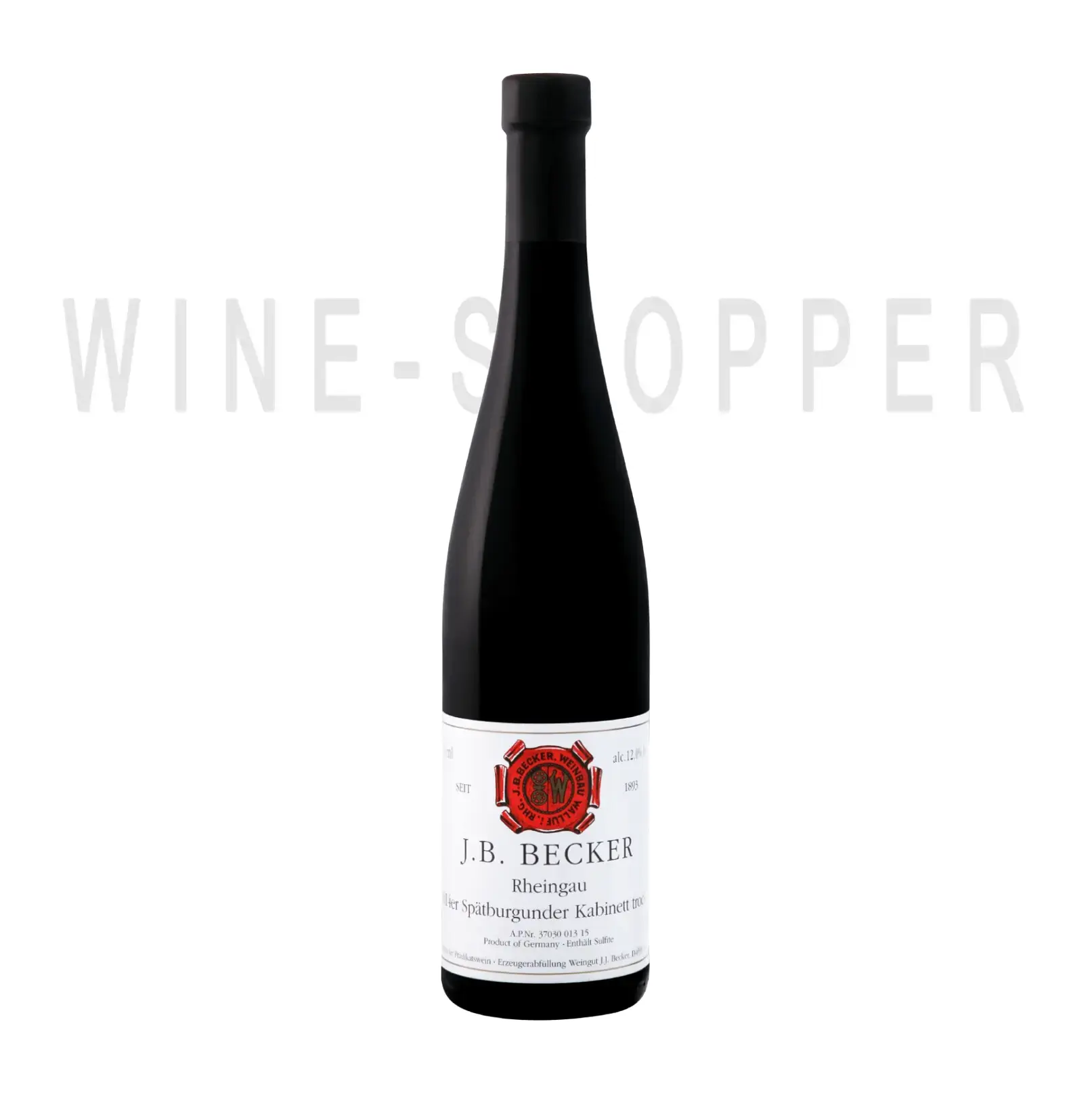 Вино J. B. Becker Spatburgunder Kabinett Rheingau 2014 0.75 л