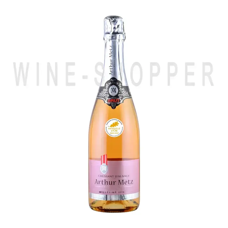 Игристое вино Arthur Metz Brut Millesime Rose Cremant d'Alsace AOP 0.75 л