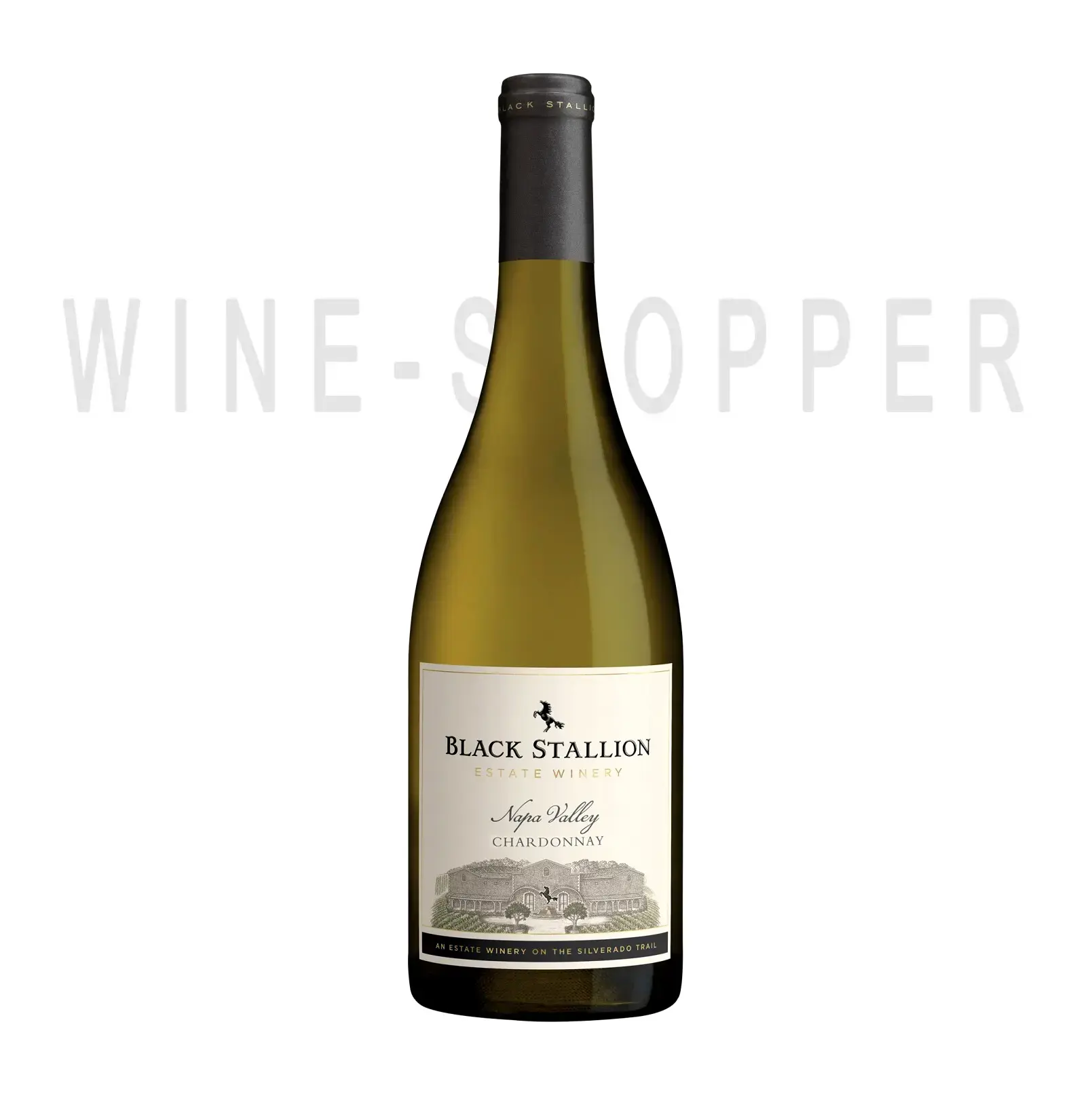 Вино Black Stallion Chardonnay 2019 0.75 л