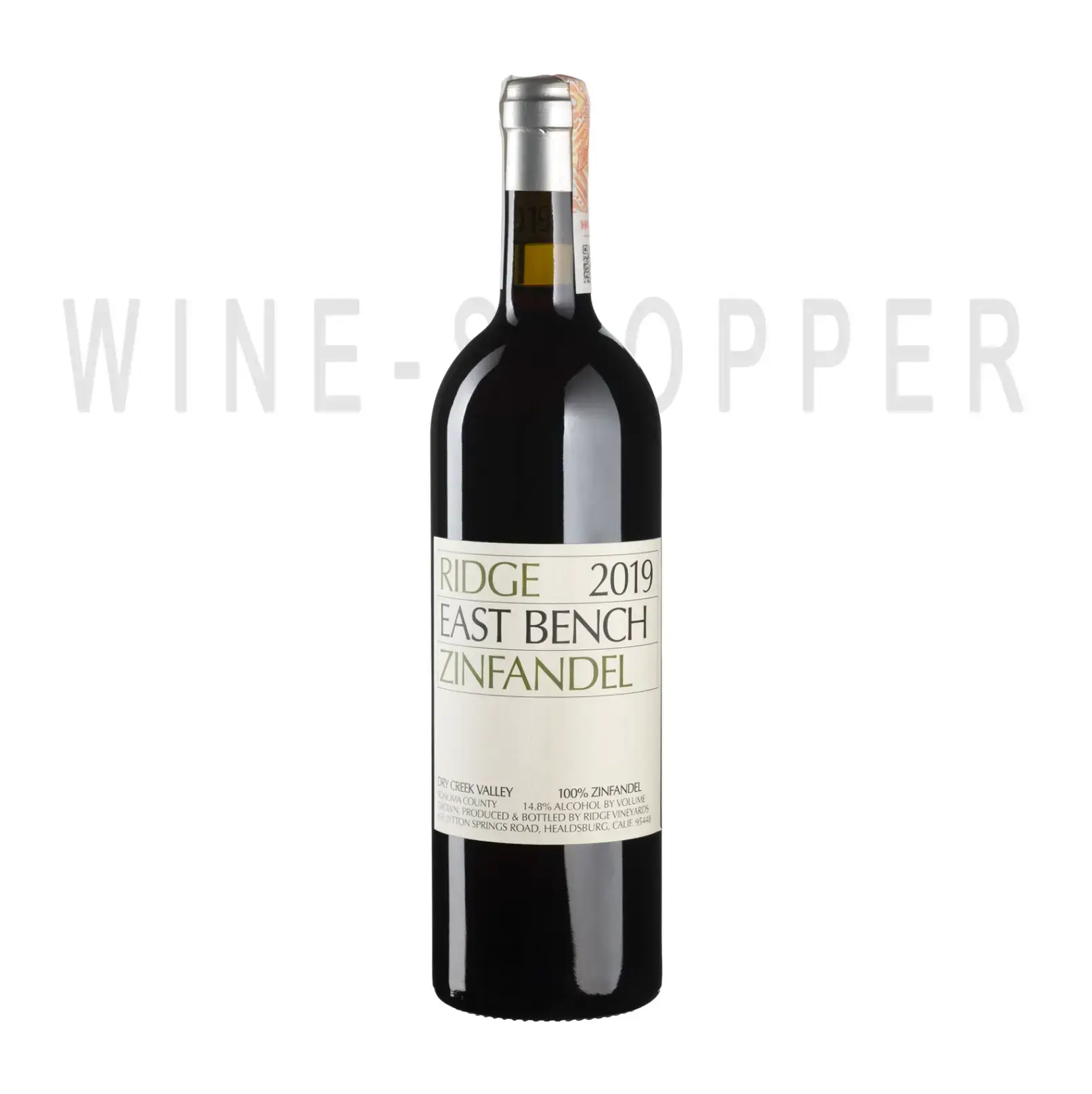 Вино Ridge East Bench Zinfandel 2019 0.75 л