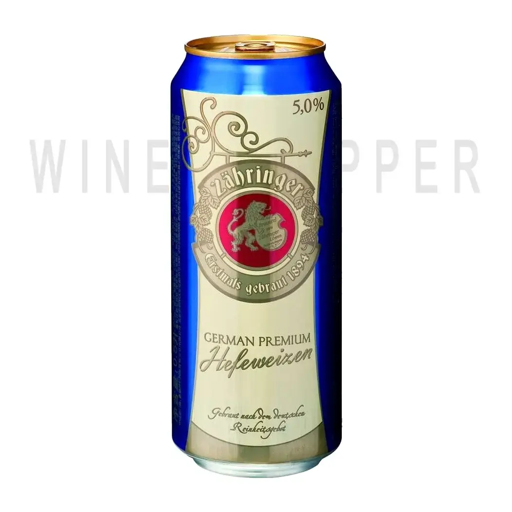 Пиво Zahringer Hefeweizen in can 0.5 л