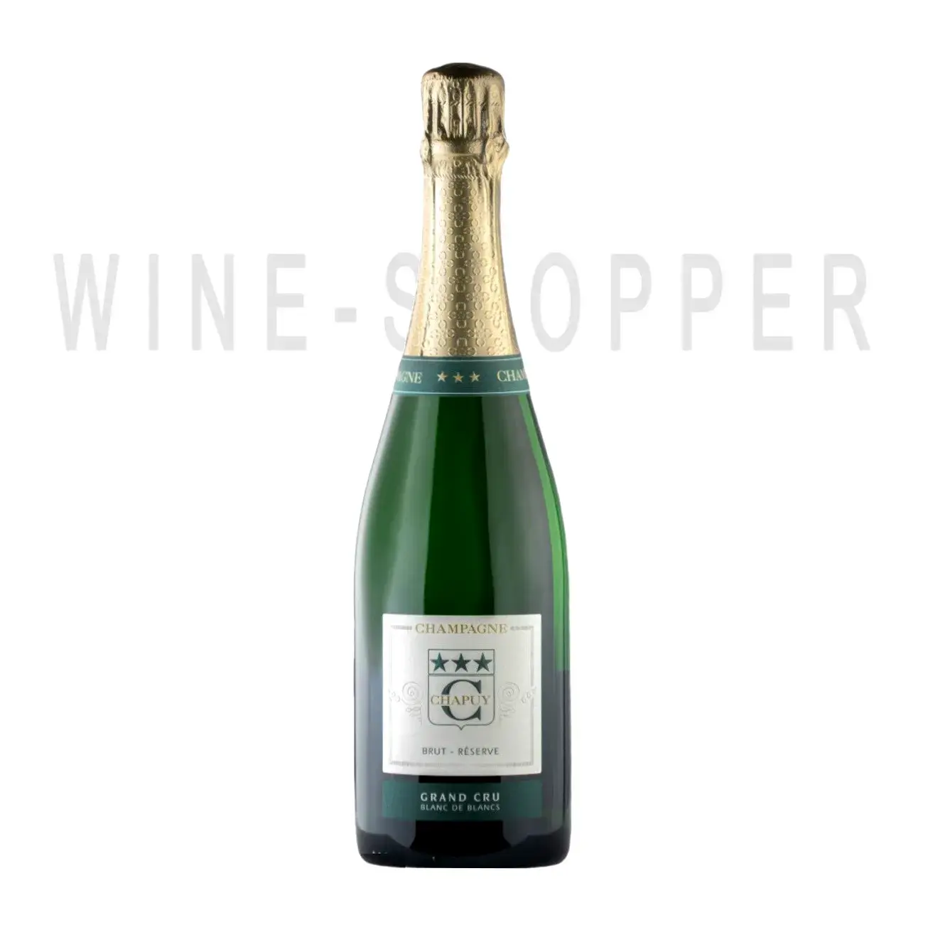 Шампанское Champagne Chapuy, Brut Reserve Blanc de Blanc Grand Cru, 1.5 л