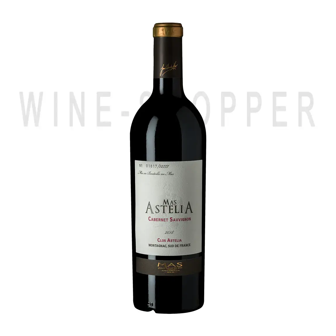 Вино Mas Astelia Cabernet Sauvignon, Pays d'Oc IGP 2018 0.75 л