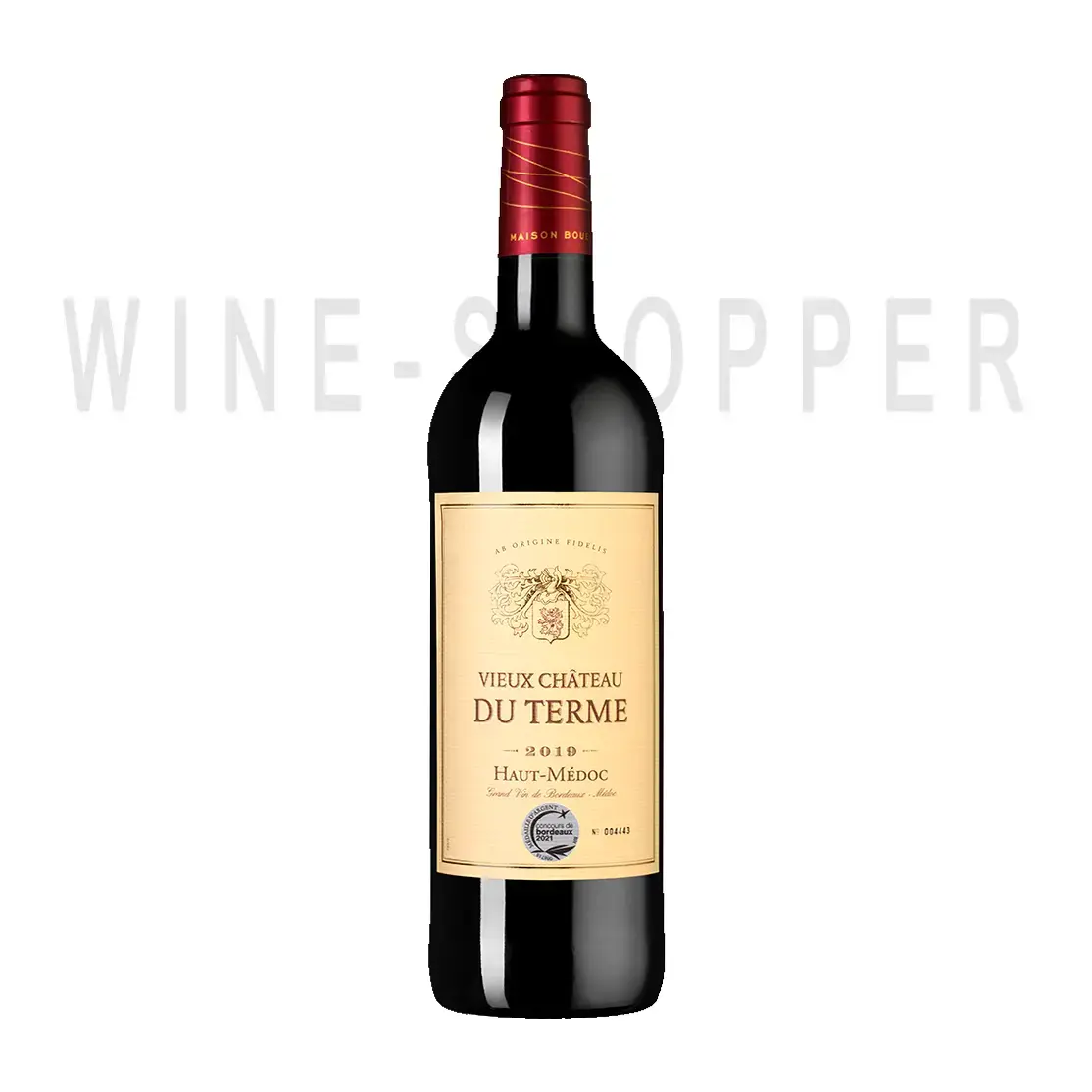 Вино Vieux Chateau du Terme Maison Bouey 2019 0.75 л