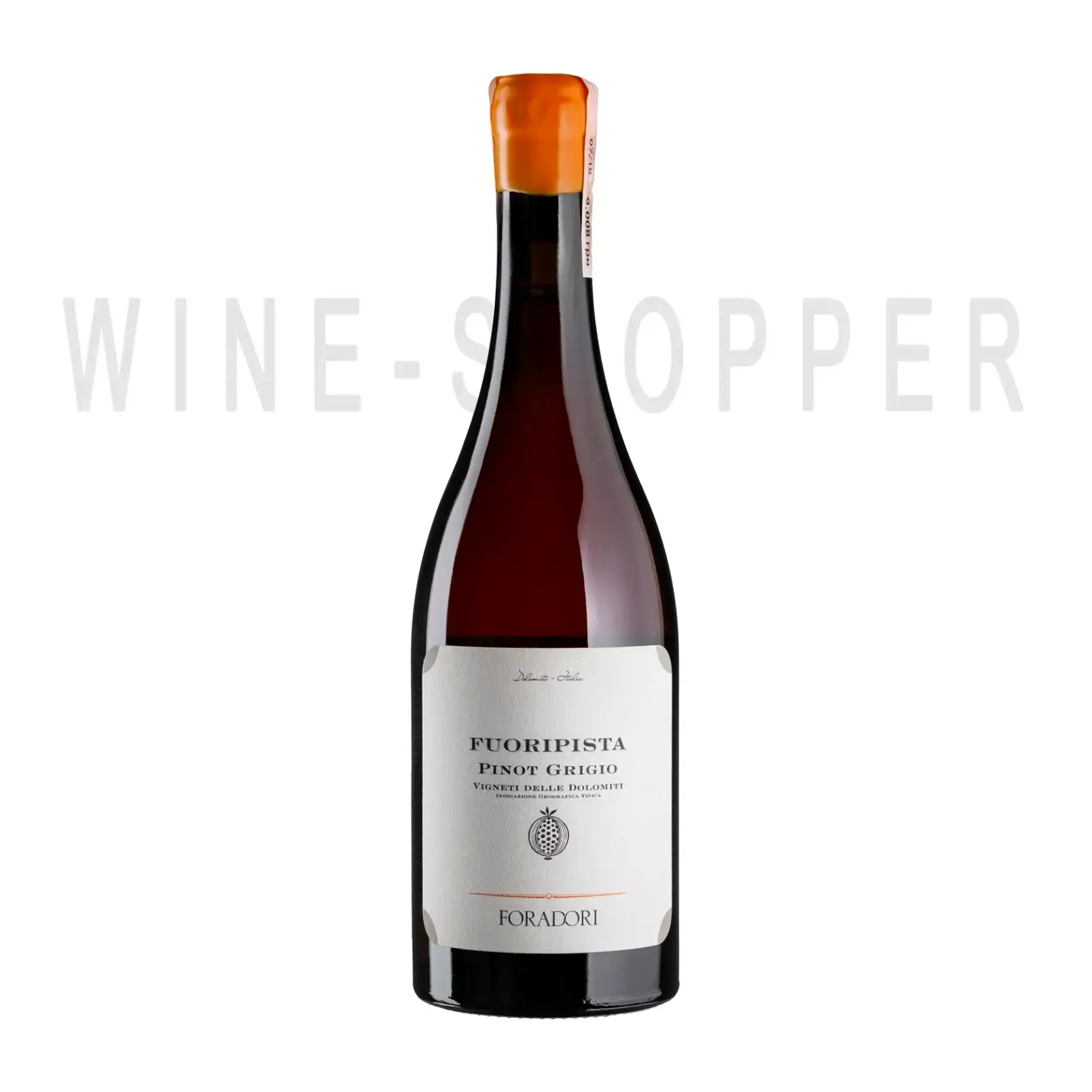 Вино Foradori Fuoripista Pinot Grigio Vigneti delle Dolomiti IGT 2020 1.5 л