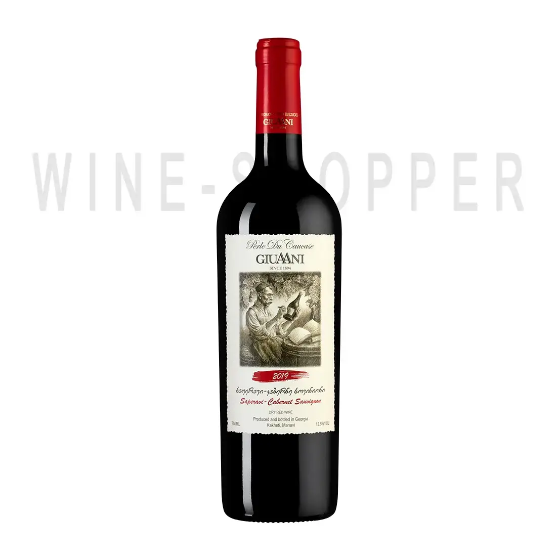 Вино Giuaani Saperavi-Cabernet Sauvignon 2019 0.75 л