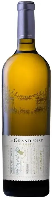Вино Le Grand Noir Les Reserve Blanc Languedoc AOP, 2020, 0.75 л