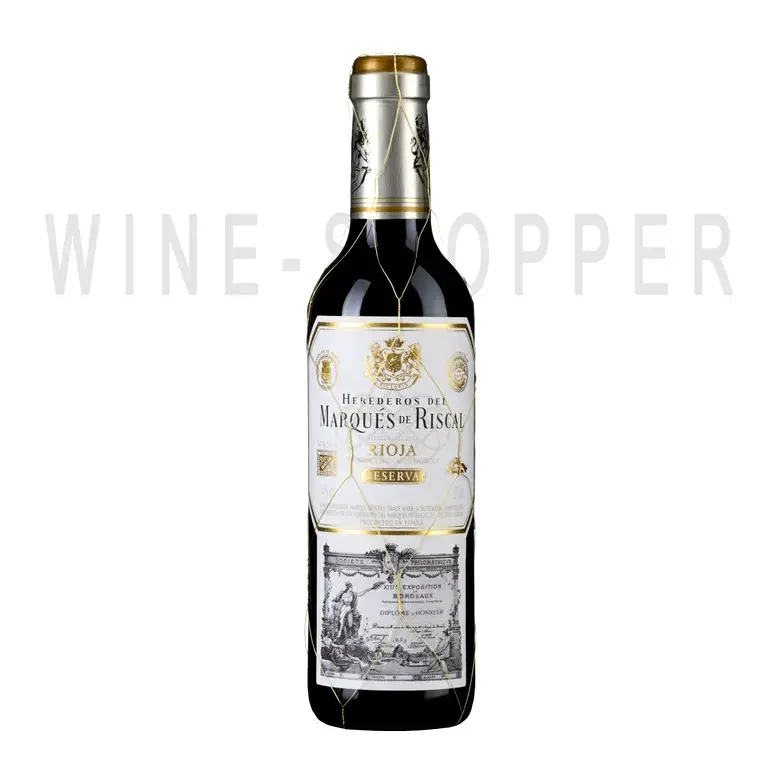 Вино Herederos del Marques de Riscal Reserva Rioja DOC 2017 0.375 л