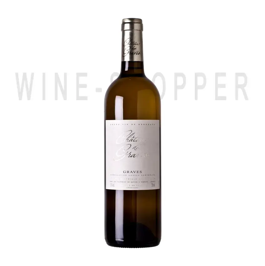 Вино Chateau des Graves Blanc Graves AOC 2020 0.75 л