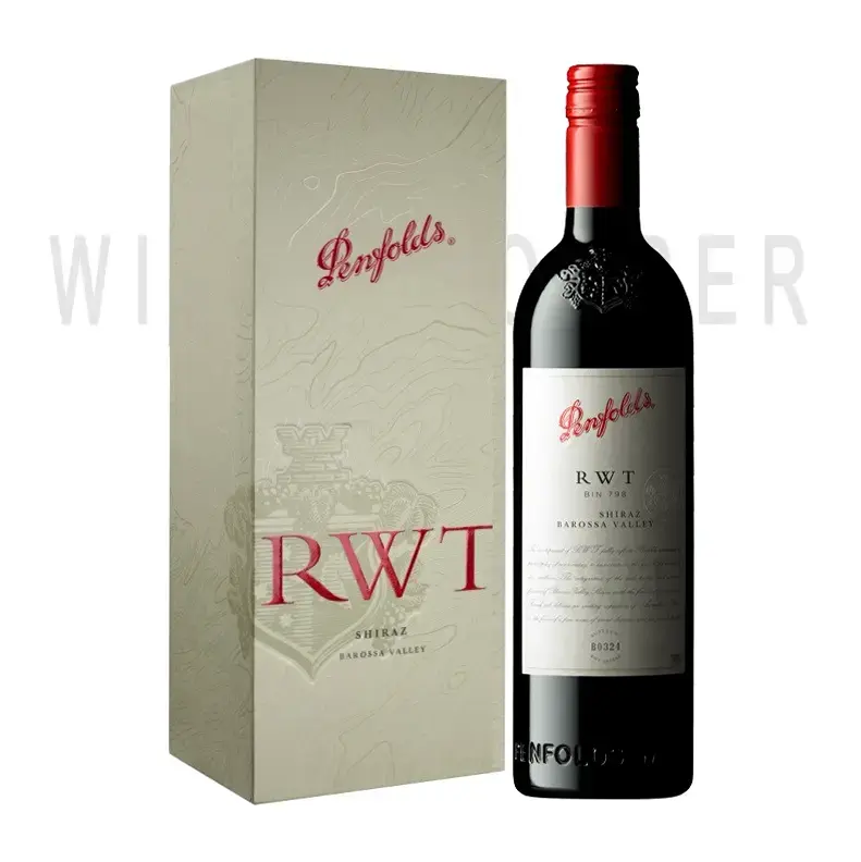 Вино Penfolds RWT Shiraz gift box 2018 0.75 л