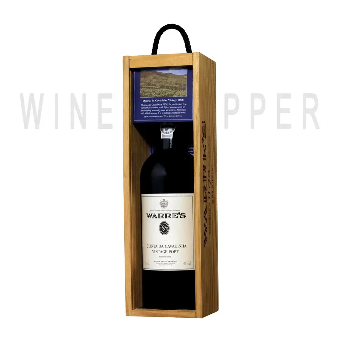 Портвейн Warre's Quinta da Cavadinha Vintage Port wooden box 2006 0.75 л