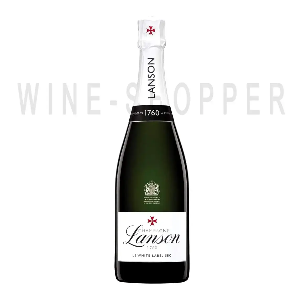 Шампанское Lanson Le White Label Sec 2017 0.75 л