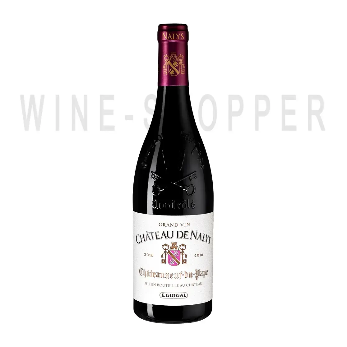 Вино Chateau de Nalys Rouge Chateauneuf-du-Pape AOC 2016 0.75 л