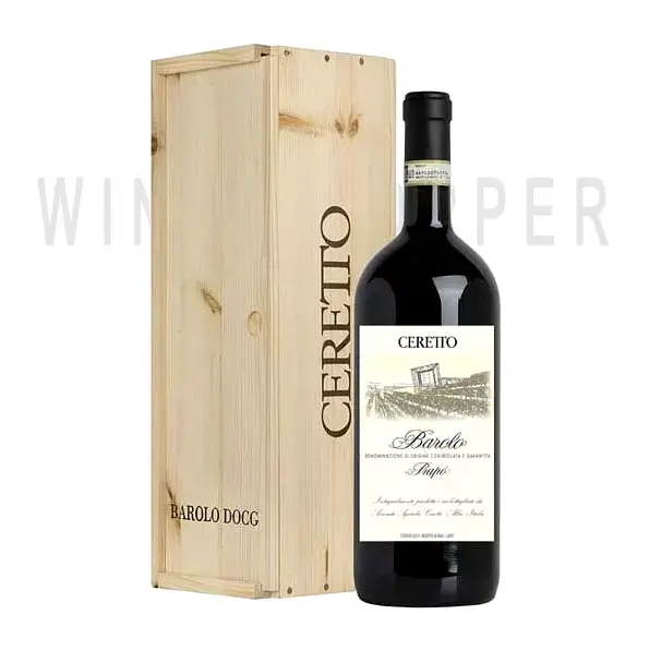 Вино Ceretto Barolo Prapo DOCG 2016 wooden box 1.5 л