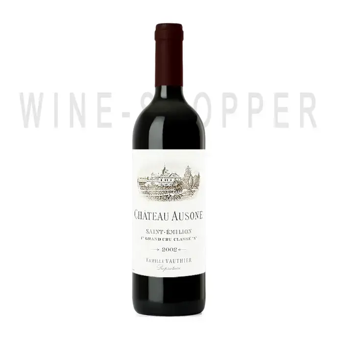 Вино Chateau Ausone Saint-Emilion AOC 1er Grand Cru Classe A 2002 0.75 л