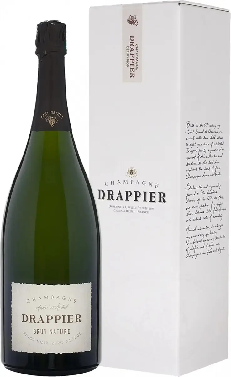 Шампанское Champagne Drappier Brut Nature, gift box, 1.5 л