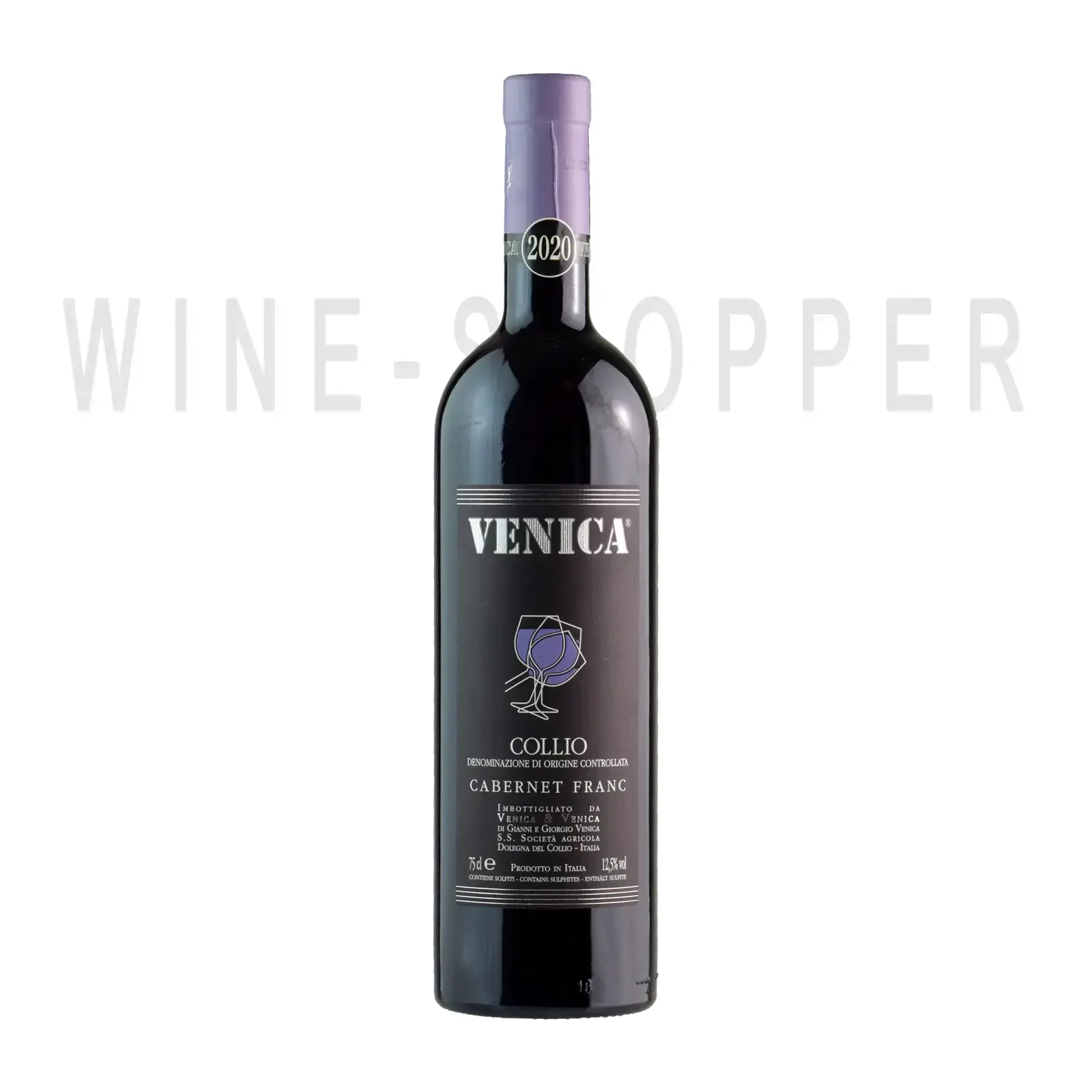 Вино Venica & Venica Cabernet Franc Collio DOC 2020 0.75 л