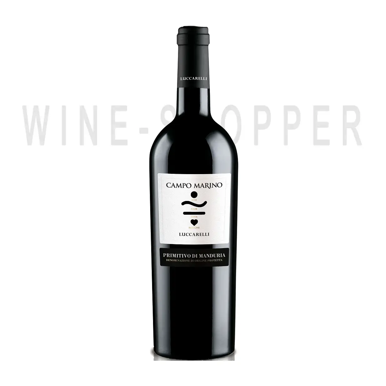 Вино Primitivo di Manduria Puglia Luccarelli 0.75 л