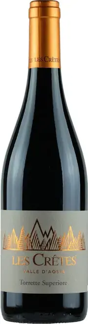 Вино Les Cretes, Torrette Superiore, Valle d''Aosta DOP, 2018, 0.75 л