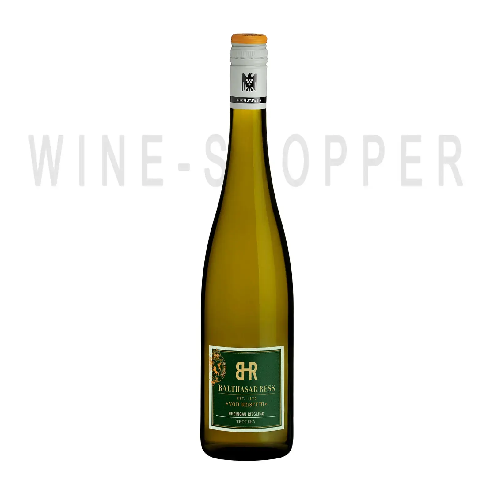 Вино Balthasar Ress Von Unserm Rheingau Riesling trocken 2021 0.75 л
