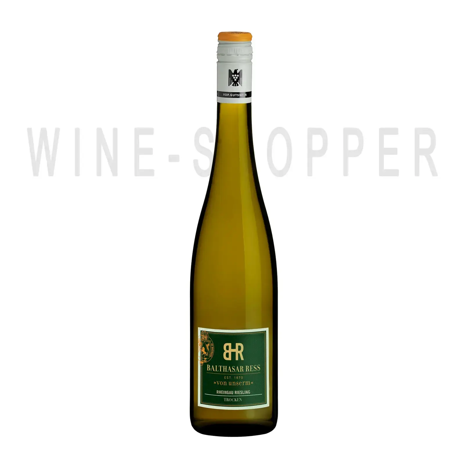 Вино Balthasar Ress Von Unserm Rheingau Riesling trocken 2020 1.5 л