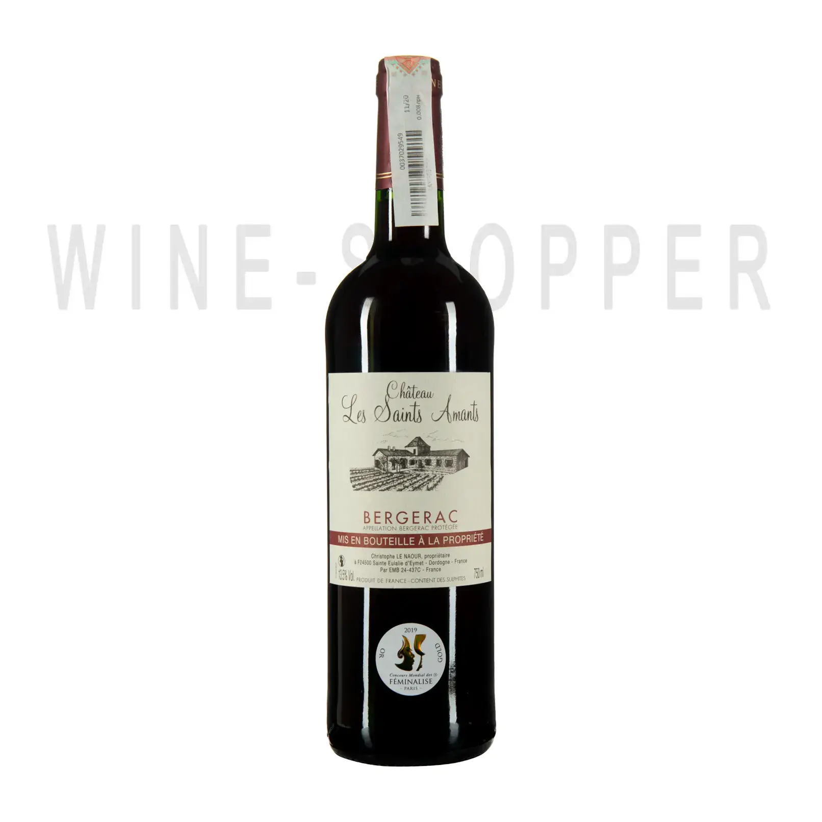 Вино Chateau Les Saints Amants Bergerac AOC 0.75 л