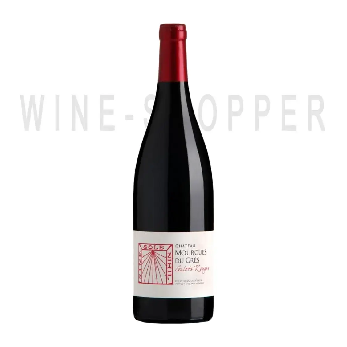 Вино Chateau Mourgues du Gres Galets Rouges Costieres de Nimes AOP 0.75 л