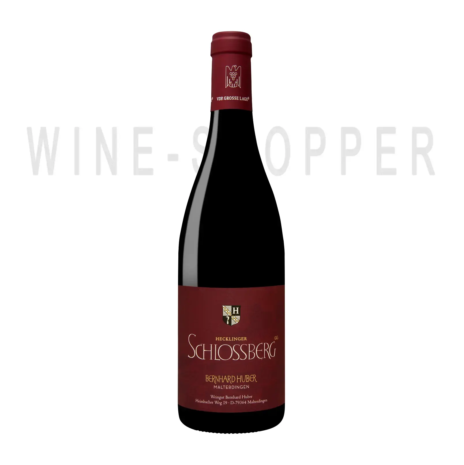 Вино Bernhard Huber Hecklinger Schlossberg Spatburgunder GG 2019 0.75 л