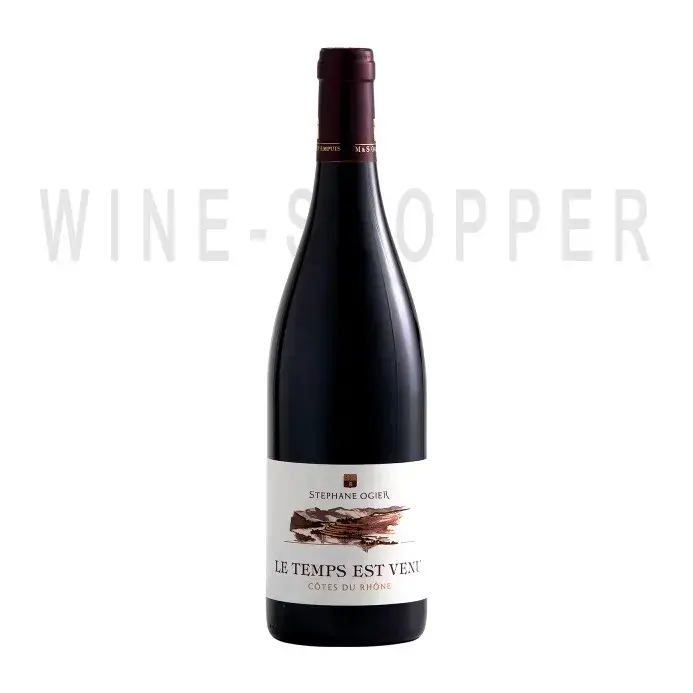 Вино Domaine Michel et Stephane Ogier Le Temps est Venu Cotes du Rhone AOC 2019 0.375 л