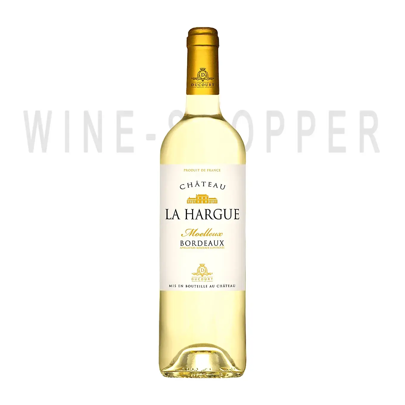 Вино Chateau La Hargue Bordeaux AOC Moelleux 0.75 л