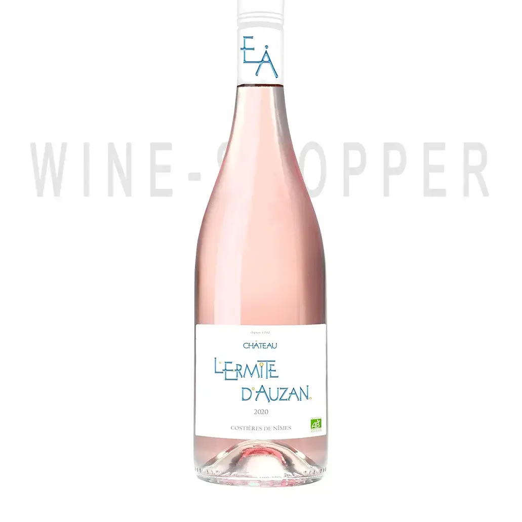 Вино Chateau L'Ermitage Cuvee Auzan Rose Costieres de Nimes AOP 2020 0.75 л