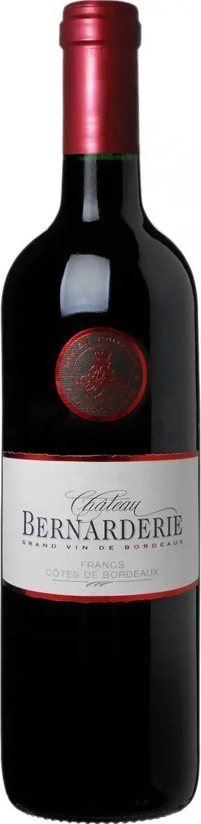 Вино Chateau Bernarderie Francs Cotes de Bordeaux AOC, 0.75 л