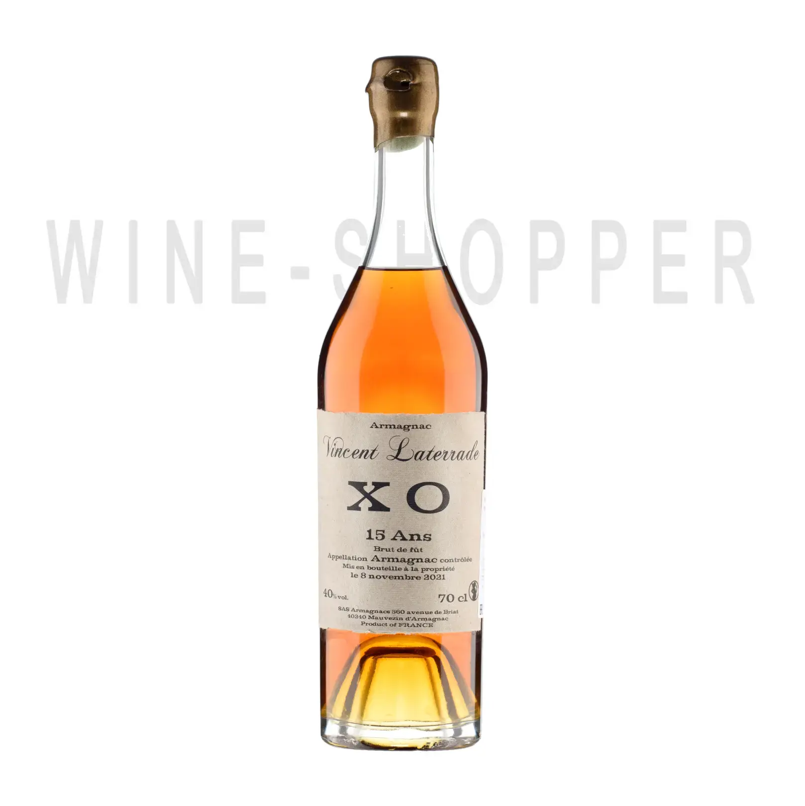 Арманьяк Fitte et Laterrade X.O. 15 Ans Armagnac AOC 0.7 л