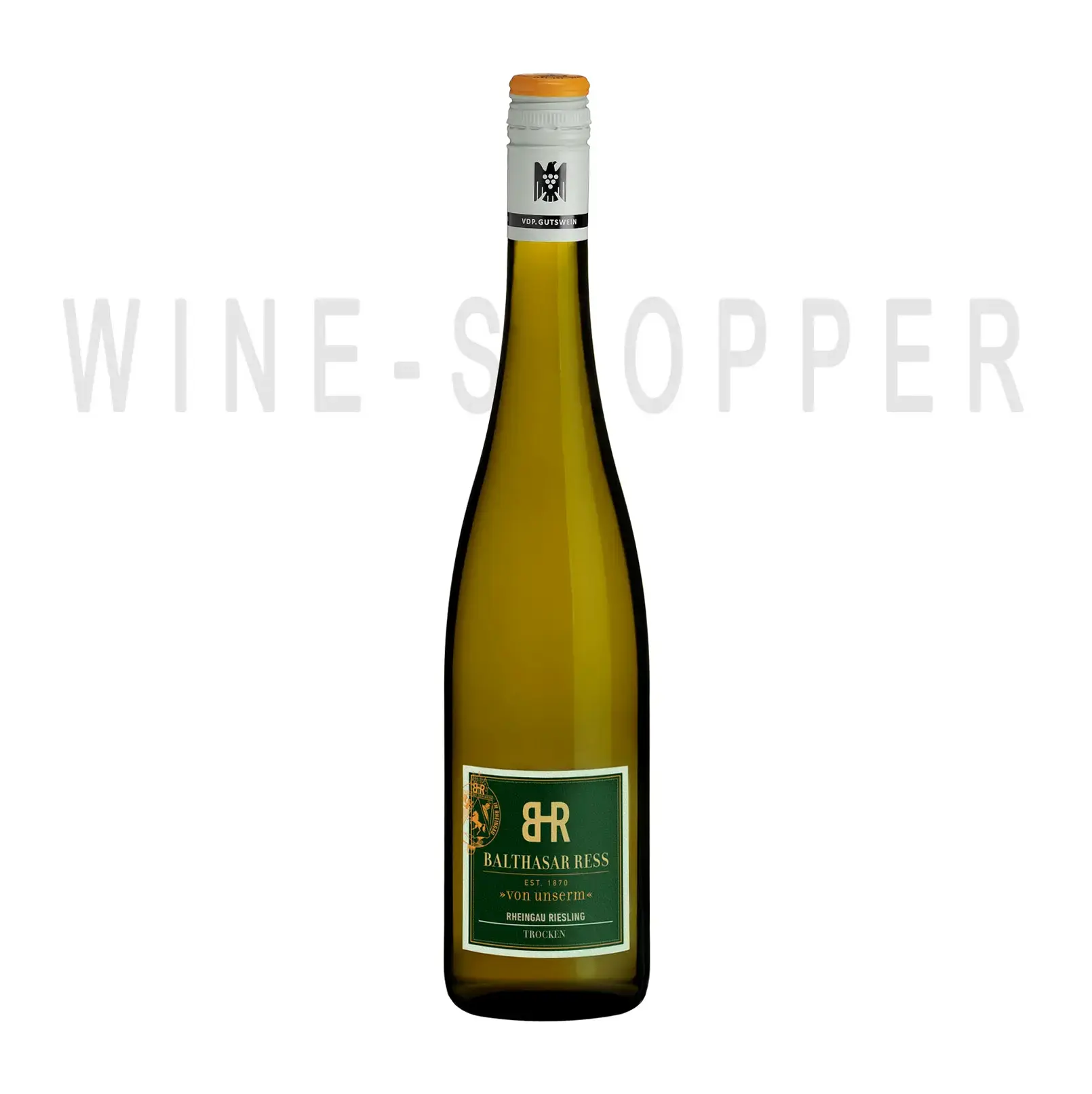 Вино Balthasar Ress Von Unserm Rheingau Riesling trocken 2020 0.75 л