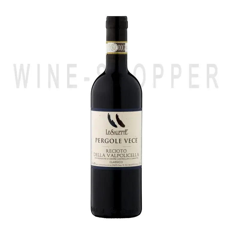Вино Le Salette Pergole Vece Recioto Valpolicella DOC Classico 2017 0.5 л