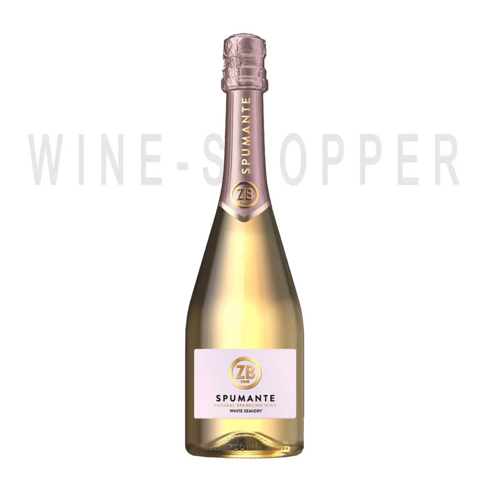 Игристое вино Zolotaya Balka, ZB Wine Spumante White Semidry 0.75л