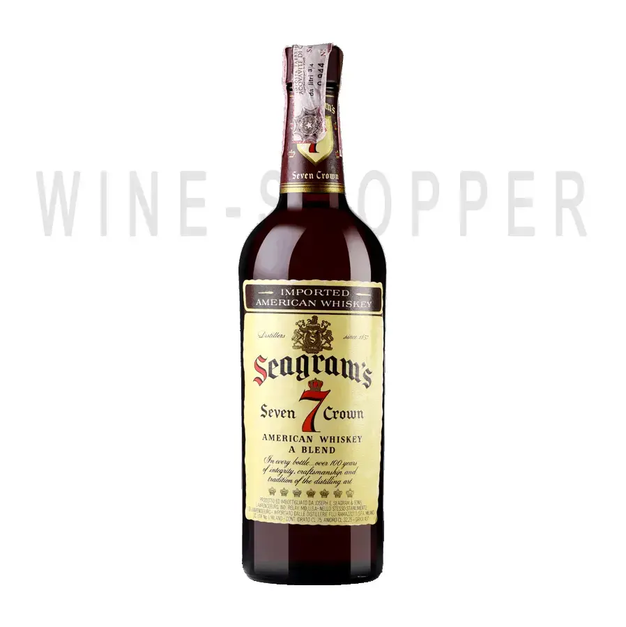 Виски Seagram’s Seven Crown Blended American Whiskey 0.75 л