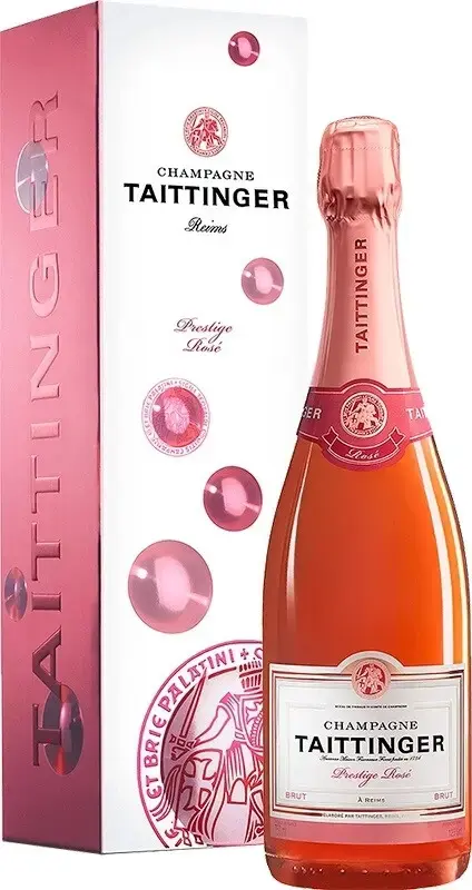 Шампанское Taittinger Prestige Rose Brut, gift box, 0.75 л