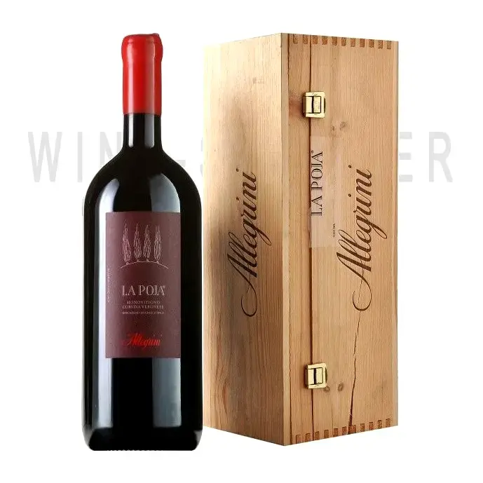 Вино La Poja IGT 2016 wooden box 1.5 л