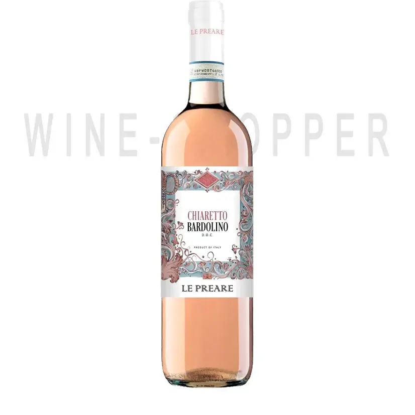 Вино Cantina di Negrar Le Preare Bardolino Chiaretto DOC 2020 0.75 л