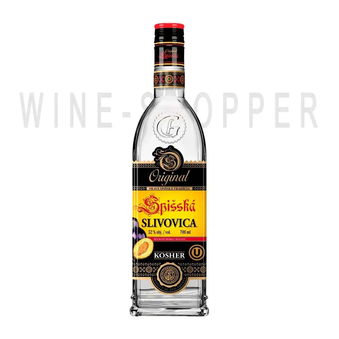 Водка Spisska Slivovica Original Kosher, 0.7 л