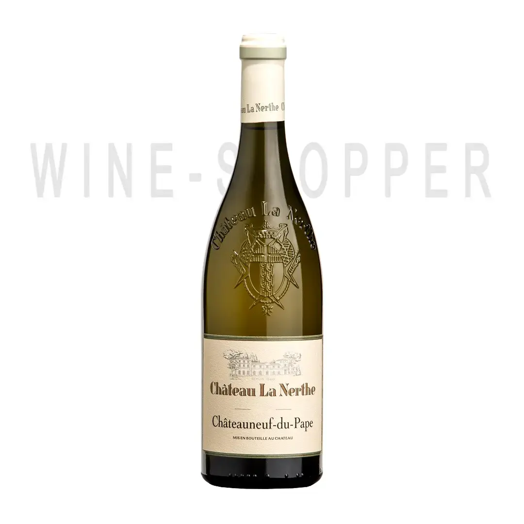 Вино Chateau la Nerthe Chateauneuf-du-Pape AOC Blanc 2020 0.75 л