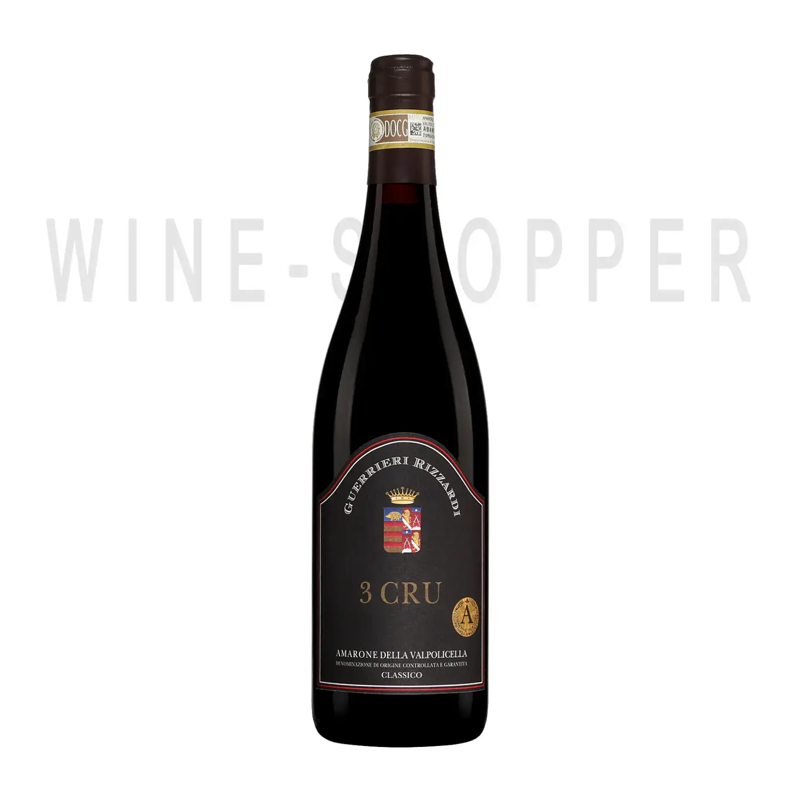 Вино Guerrieri Rizzardi 3 Cru Amarone della Valpolicella Classico DOCG 2017 0.75 л