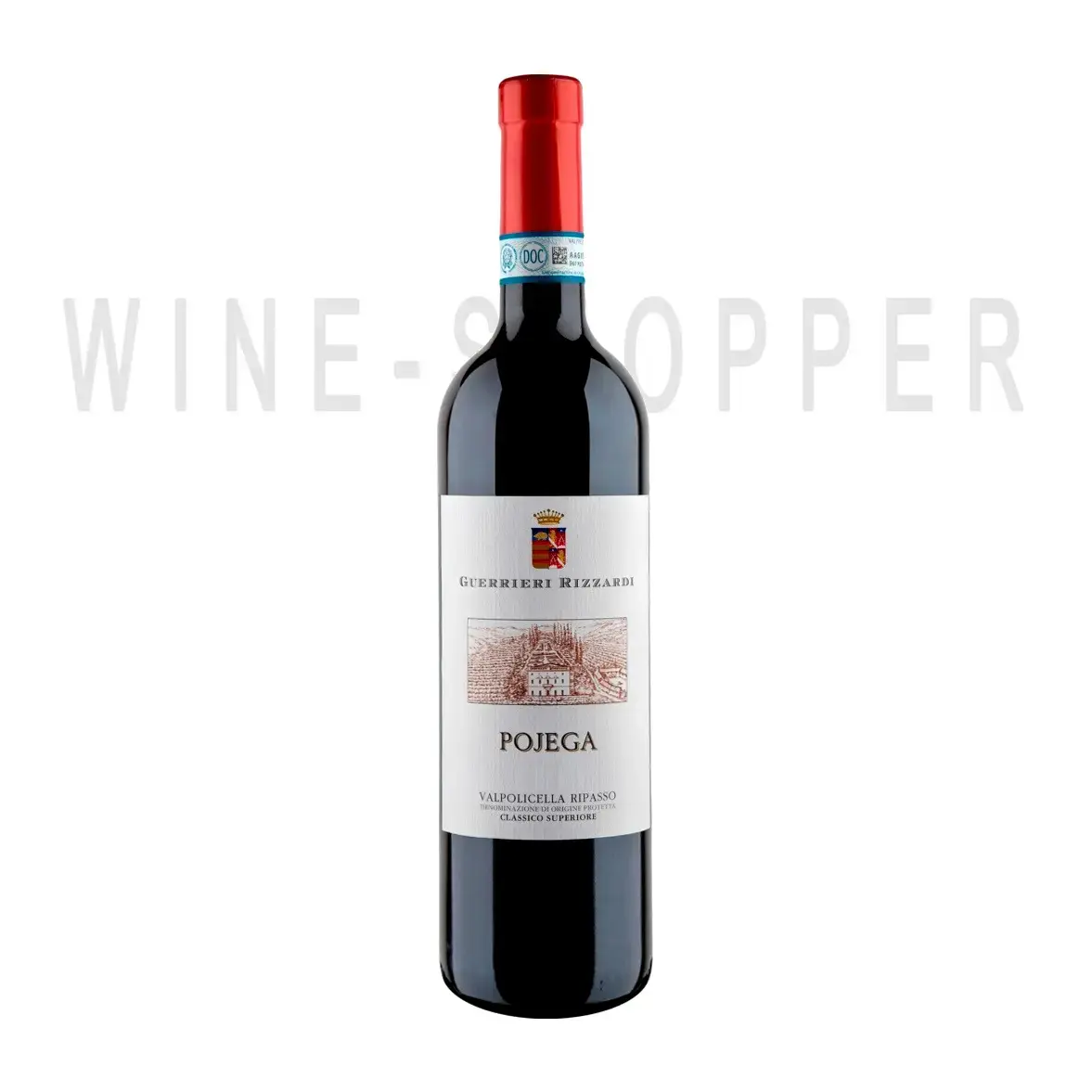 Вино Guerrieri Rizzardi Pojega Ripasso Valpolicella DOC Classico Superiore 2019 0.75 л