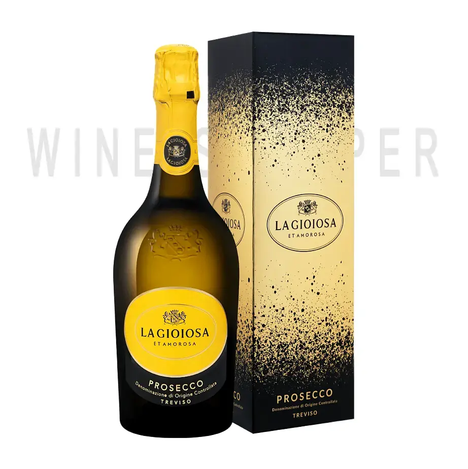Игристое вино La Gioiosa Prosecco DOC Treviso Brut gift box 0.75 л